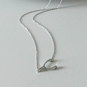 Kay Wishbone Necklace