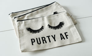 Purty AF Makeup Bag