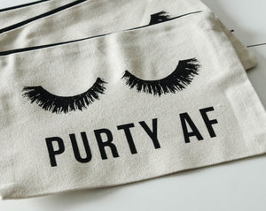 Purty AF Makeup Bag