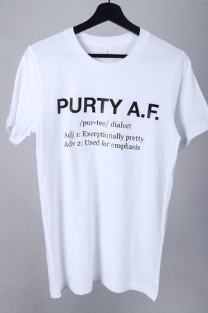 Purty AF Definition T-Shirt